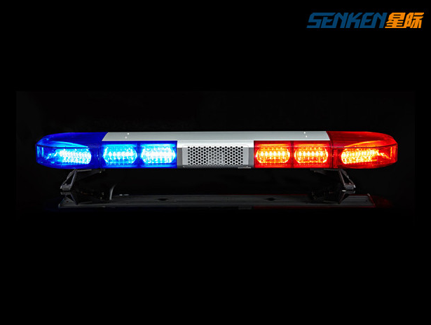 Senken IP65 1204mm 80/100/150W 4-Colors 27-Patterns Speaker Full-Size Vehicle Lightbar