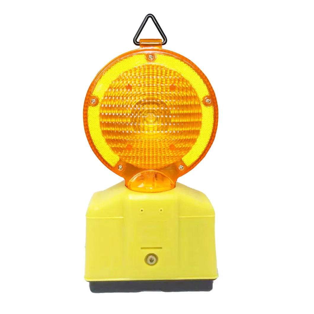 Rechargeable 4r25 Battery LED Road Safety Warning Beacon for Traffic Barricade