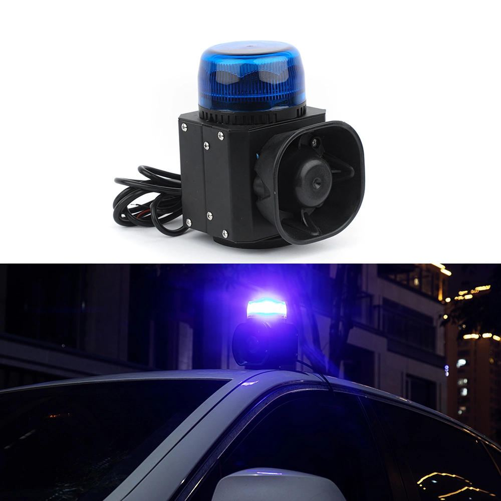 Haibang Police Warning Beacon Light Whit Horn Speaker Hooter for Car