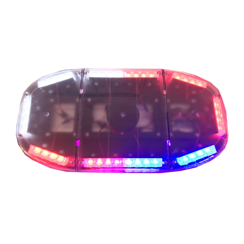 LED Flashing Mini Lightbar with Speaker 100W PA300s Siren