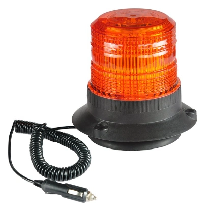 Blue Forklift LED Strobe Lamp DC 12-110V Xenon Strobe / LED Mini Warning Beacon Light Flash Warning Lamp 131mm High