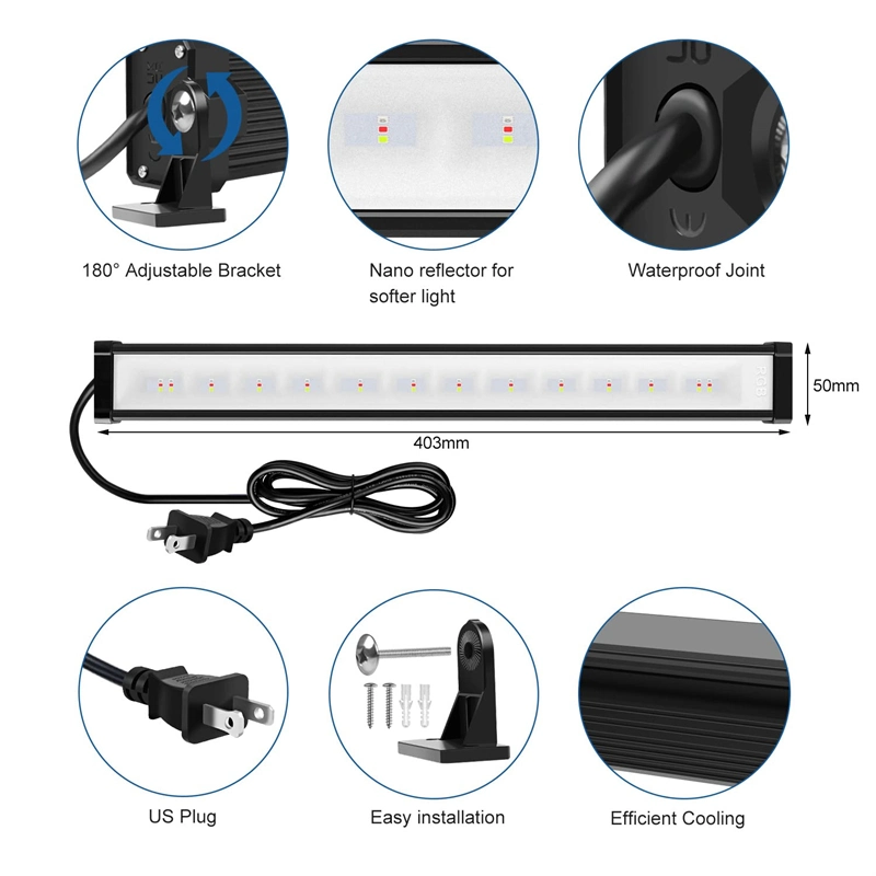 Building LED Lighting Project DMX512 System Control RGB Color Changing LED Wall Washer Waterproof LED Light Bar IP65 24W