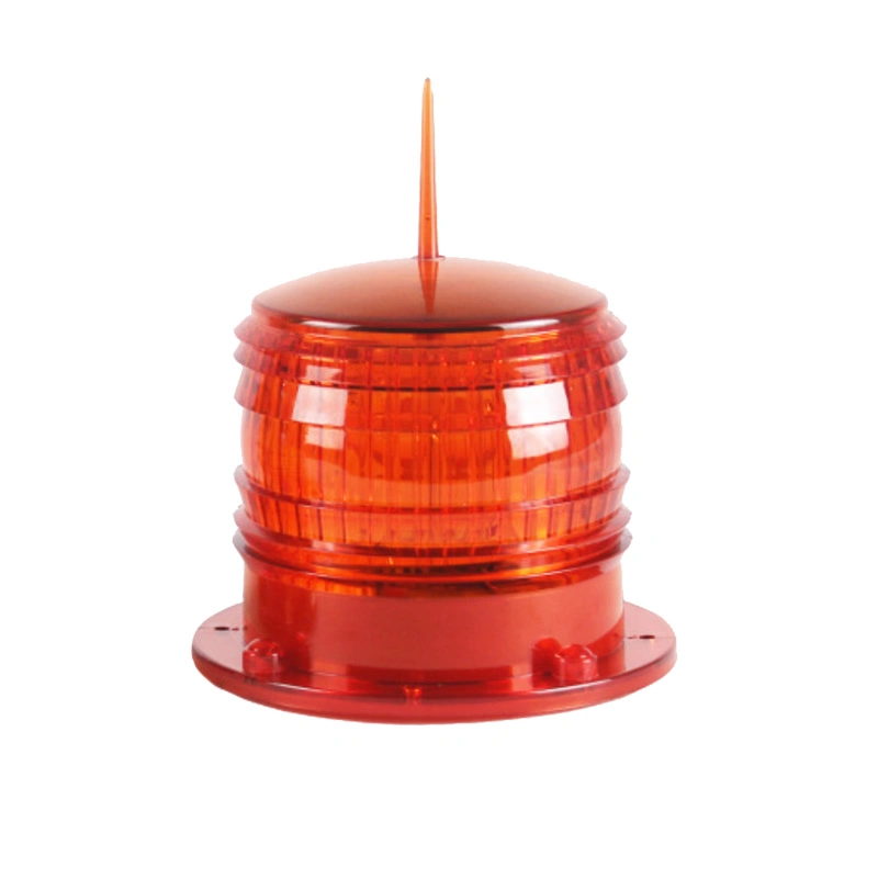 LED Solar Navigation Warning Light Traffic Beacon Signal Light with Light Sensor and Strong Magnet Solar Buoy Light