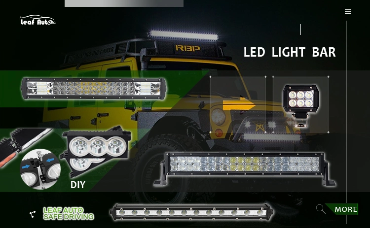 60W 120W 180W 240W 300W Barra LED Auxiliar 4X4 SUV ATV Trucks Offroad LED Light Bar 12V 24V 20 Inch off Road Light Bar