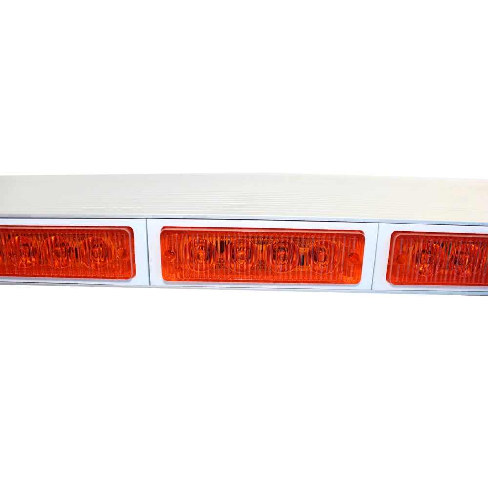 Haibang Ultra Thin Amber LED Rescue Slim Emergency Lightbar Ambulance Fire Light Bar