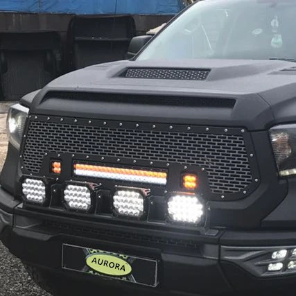 LED Light Dual Color White Amber Light Bar