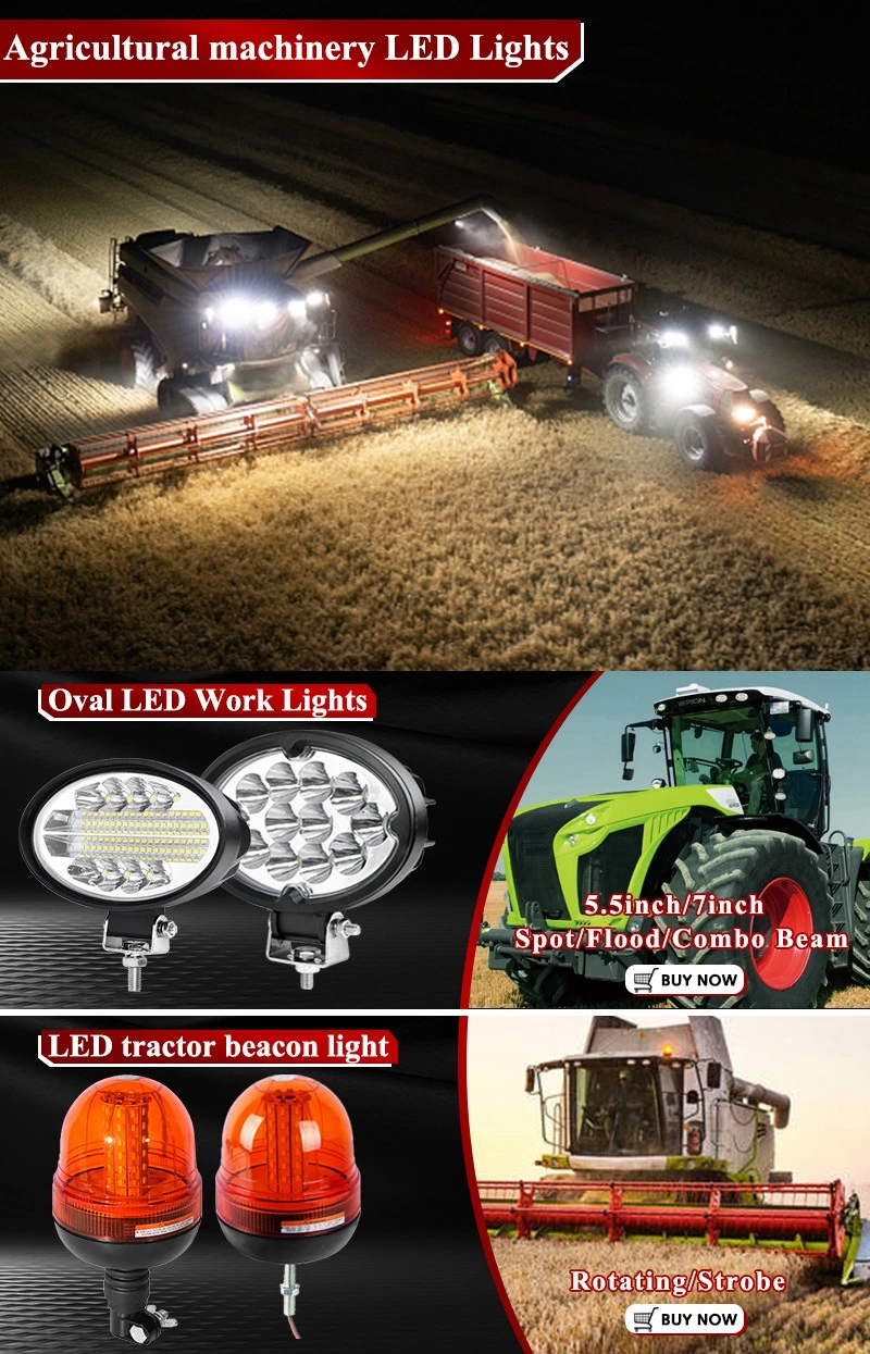 3&prime;&prime; 10W Flood Beam Festoon License Plate Light Interior Light for Car Truck Trailer Tractor