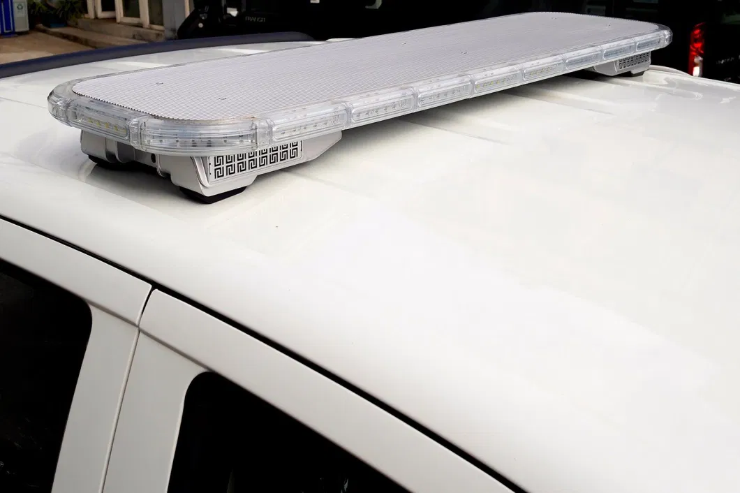 Police Lightbar Manufacturers &amp; Suppliers Manufacturer Red Blue Amber White LED Car Roof Mounted Warning Lightbar for Police Car Vehicle