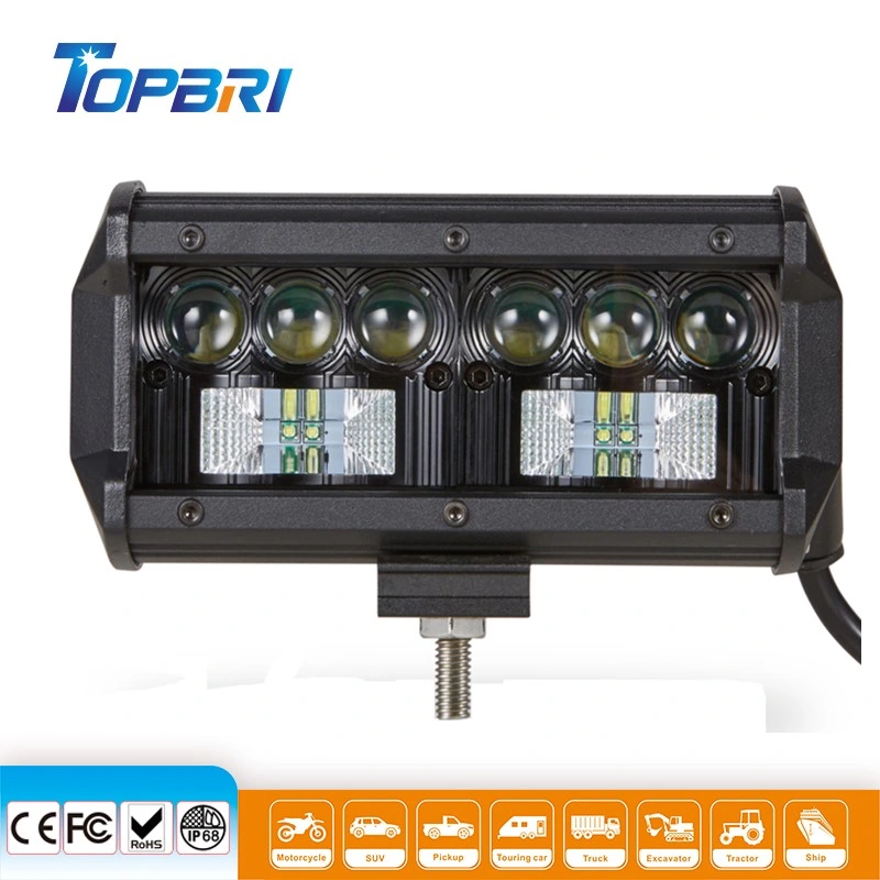 50W CREE Offroad Auxiliary Amber LED Fog Driving Light Bar