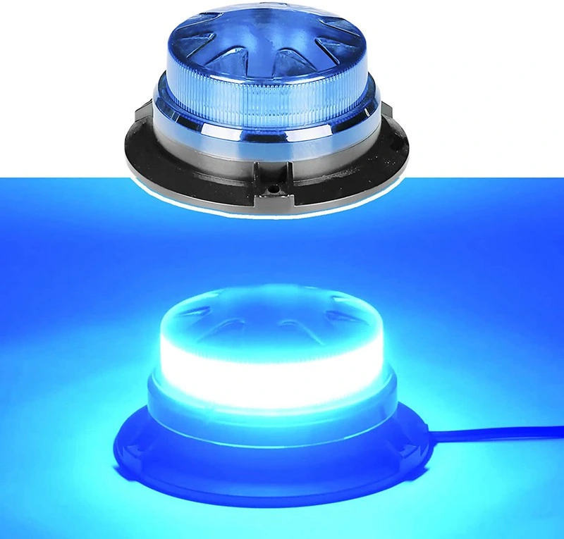 Rotating Emergency Magnetic LED Warning Beacon Strobe Light for Forklift