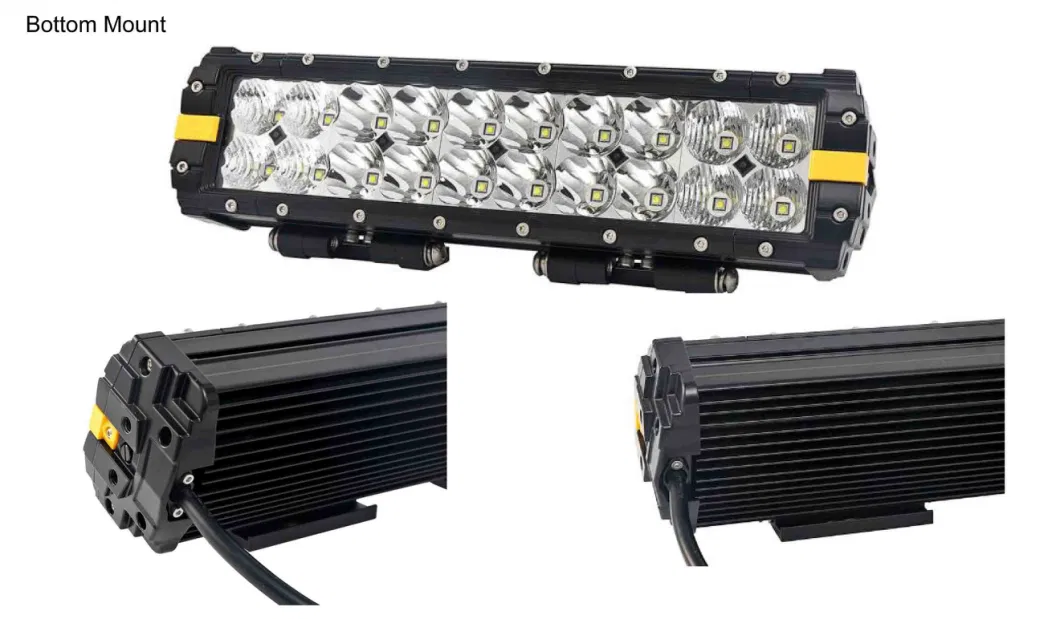 Emark R149 Dual Row 80W-320W CREE LED Light Bar for Auto Car Truck 4X4 Offroad Heavy Duty Tractor
