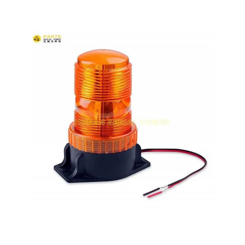 Hnarl 12-110V LED Amber Strobe Beacon Light 66909gt for Genie Scissor Lifts Vertical Mast Lifts Gr-12 GS-1530 GS-2032