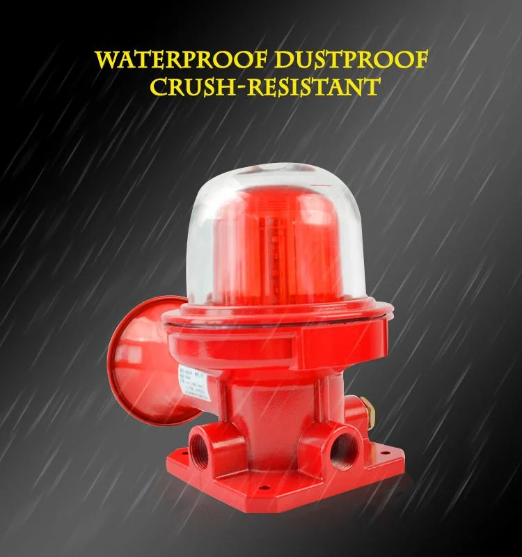 Professional Factory Bdj-02 Explosion Proof Flashing Audible and Visual Alarm Warning Light