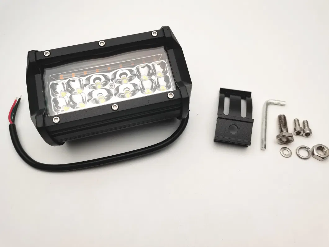 Luz De LED 30W LED Strobe Flashing Amber White Light Bar