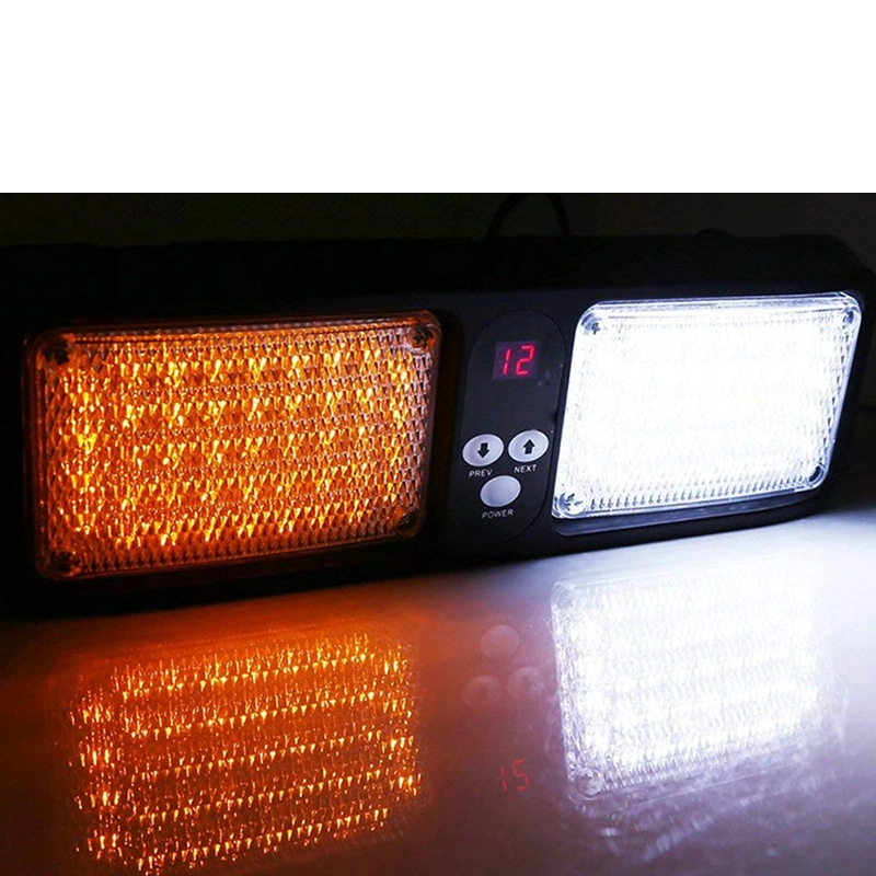 12V Car 3 Meter Cable Police Strobe Lamp LED Warning Light Bar