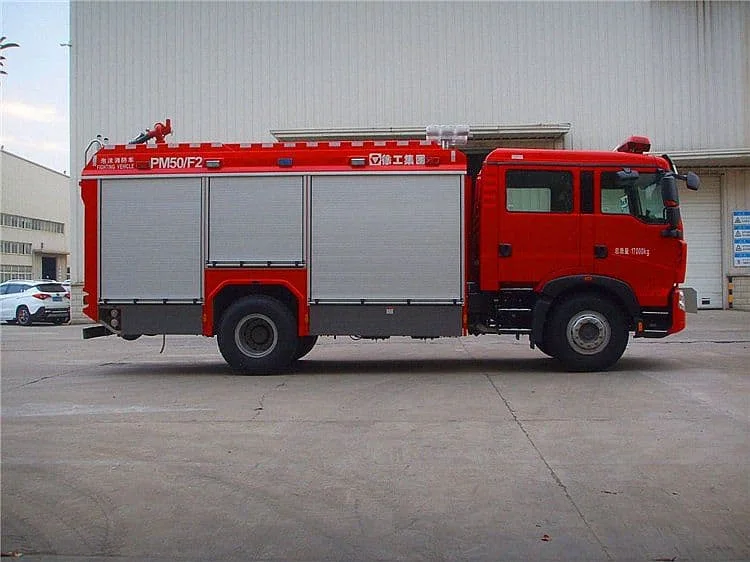 Foam Fire Extinguishing Factory Supply Foam Fire Truck 120t Pm120f2 Tank Fire Fighting Truck
