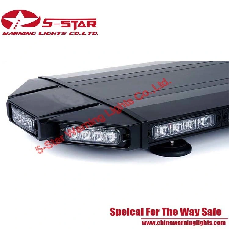 ECE R65 Round Caps LED Emergency Warning Light Bar