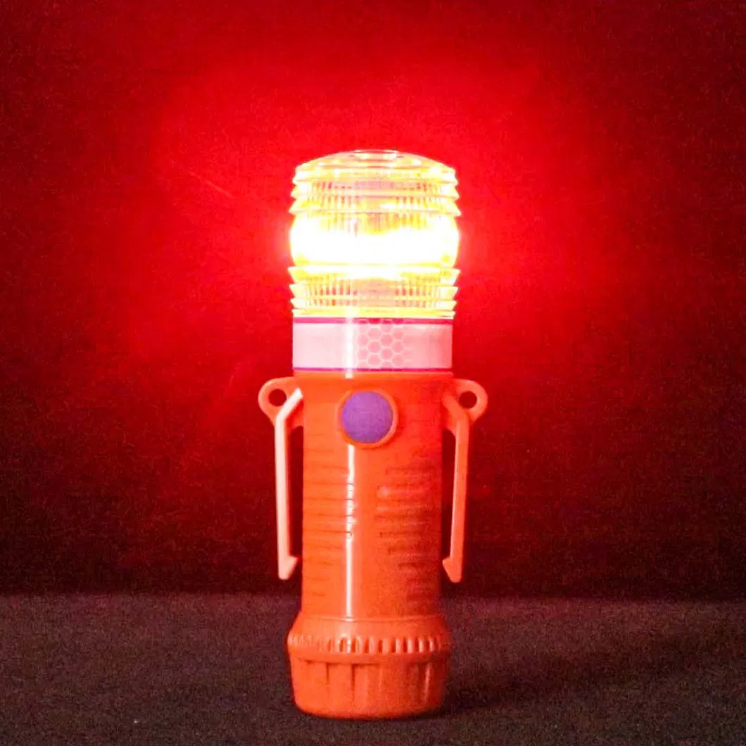 High Visible LED Flashing and Steady Multifunction Eflare Safety Beacon