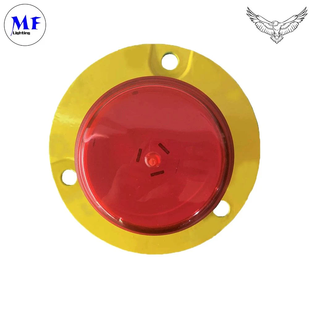 L-810 Icao LED Aircraft Warning Solar Power Red Beacon Waterproof LED Warning Light Tower Light Awl Aircraft Warning Light Aviation Obstruction Light
