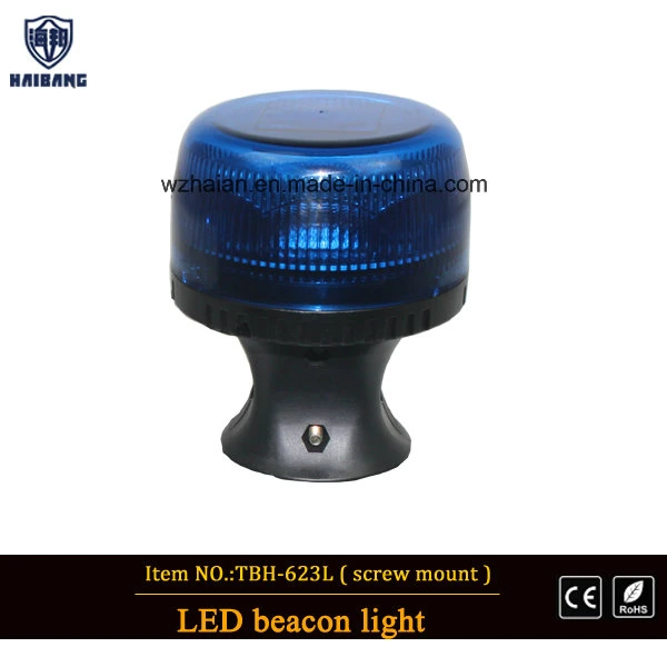 Blue LED Ambulance Emergency Warning Beacon Light with Magnet