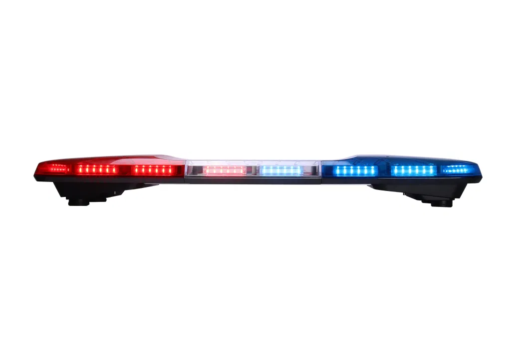 Senken SAE Ecer65 Emergency Warning Lightbar with 100W Speaker for Ambulance Police Vehicles