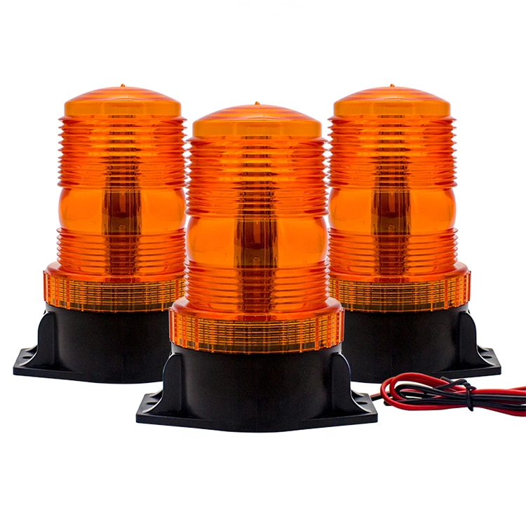 New Arrival Safety Warning Light 15W 10-80V Blue Red Green Beacon Light