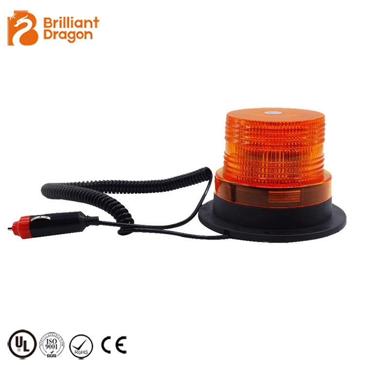 Quality Road Flash Safety Warning Signal Lamp 12V-24V LED Traffic Caution Beacon Lights with Alarm Hot LED Warning Strobe Light with Strong Magnet Base