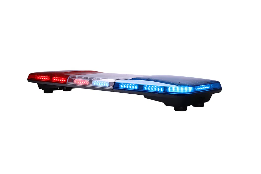 Senken SAE Ecer65 Emergency Warning Lightbar with 100W Speaker for Ambulance Police Vehicles