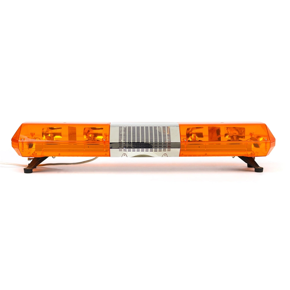 Haibang Warning Rotating Halogen Lightbar Built-in Speaker for Ambulance/Truck/Fire