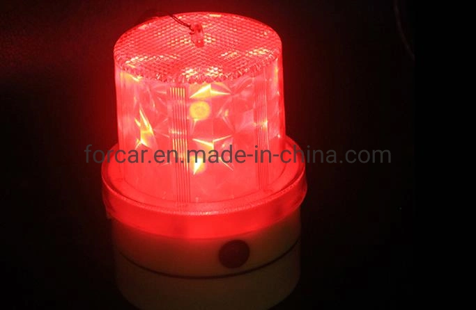 New Upgrade Road Safety Traffic Emergency Beacon Flare Car Dome Rotating Flashing Beacon Caution Light with Magnet Battery Powered Warning Strobe Light
