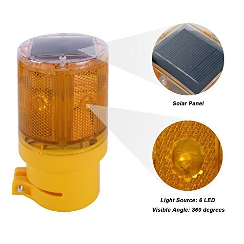 LED Amber Rotating Flashing Strobe Forklift Beacon Light with Ring