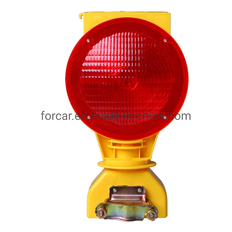 Solar Warning Amber Flashing Strobe Lamp Road Safety Barricade Lights Flashing Emergency Traffic Strobe Beacon signal Lights Portable Warning Caution Light