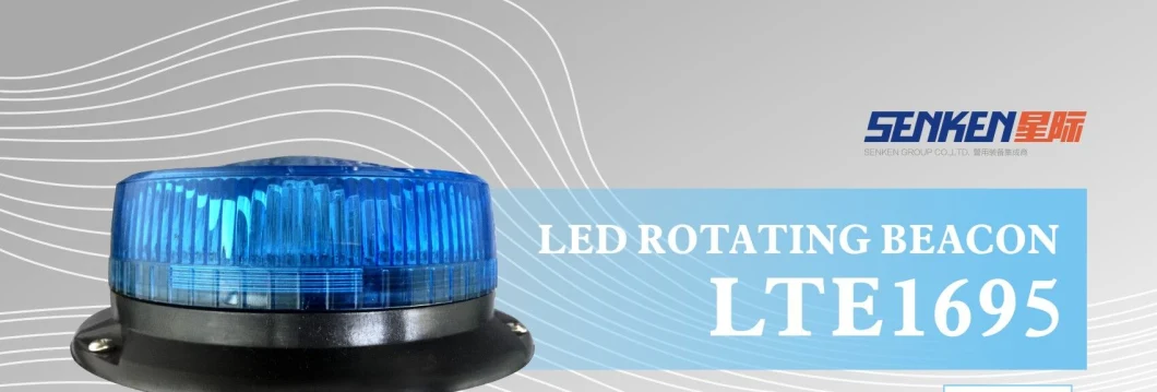 Senken E-MARK IP66 Magnetic Mounting Emergency Police Lighting LED Strobe Beacon