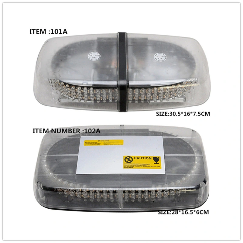 Wholesale 10-30V LED Emergency Mini Lightbar, 7 Functions Beacon with Magnetic Base