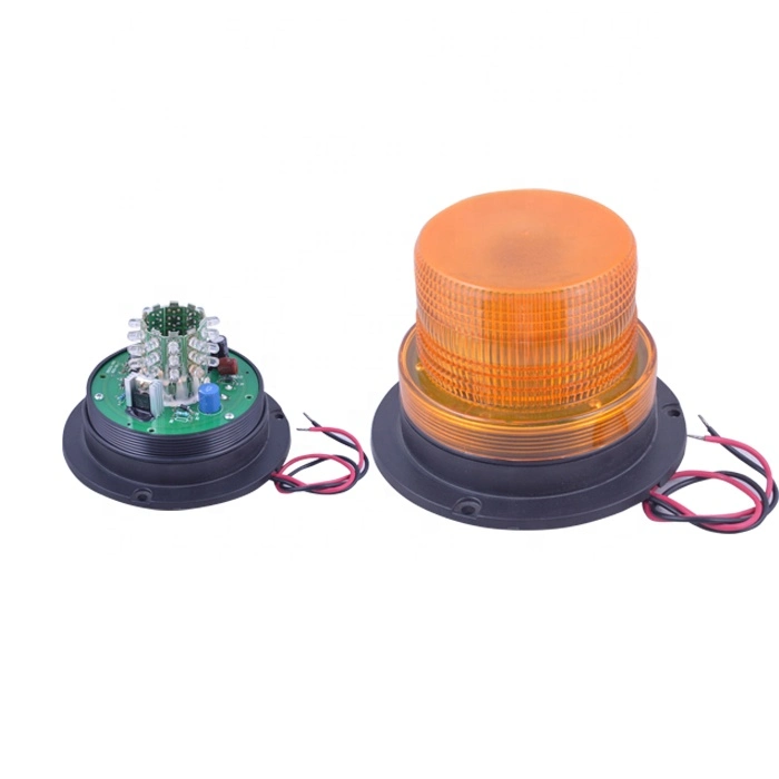 High Quality Electric Forklift Parts LED Safety Strobe Warning Beacon Lamp 10V-110V Construction Flashing Emergency Light