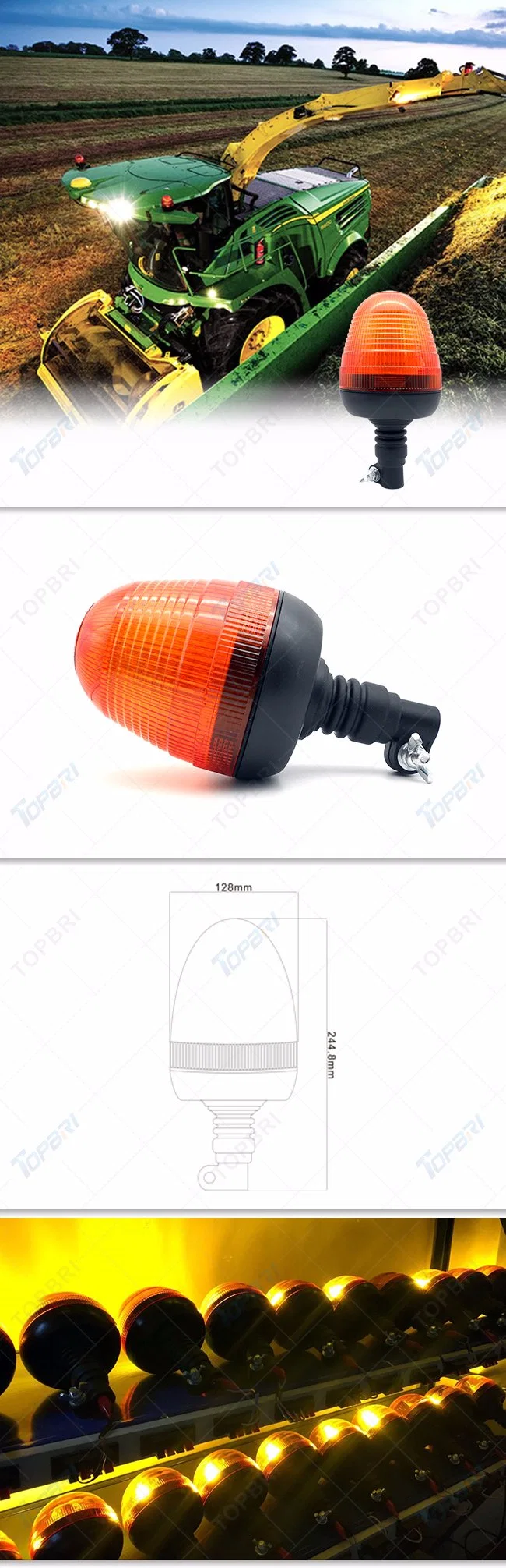 China Wholesale Strobe LED Warning Beacon Lights Automobile Lighting
