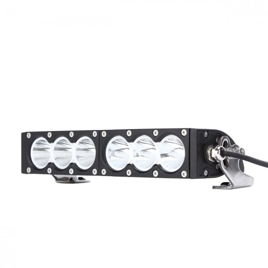 10-60V DC Single Row 11.5&quot; 60W Amber White Offroad CREE LED Light Bars