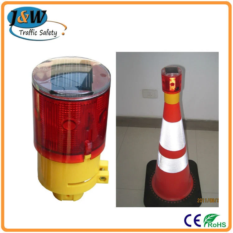 Super Bright 360 Degree Visibility Red Solar Beacon Warning Light