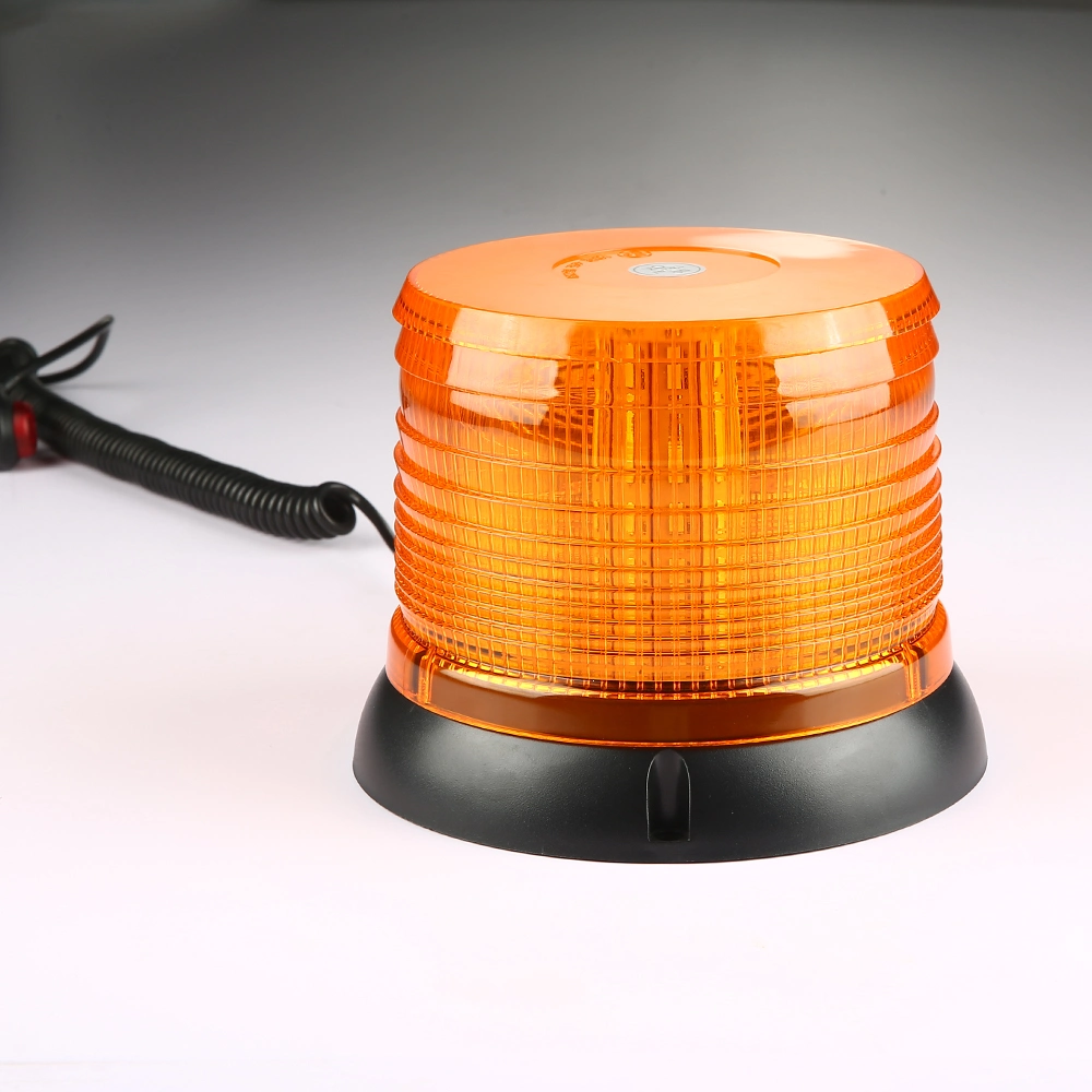 12-24V 2 Function LED Warning Light Rotating Flashing Beacon Light Magnet with Cigar