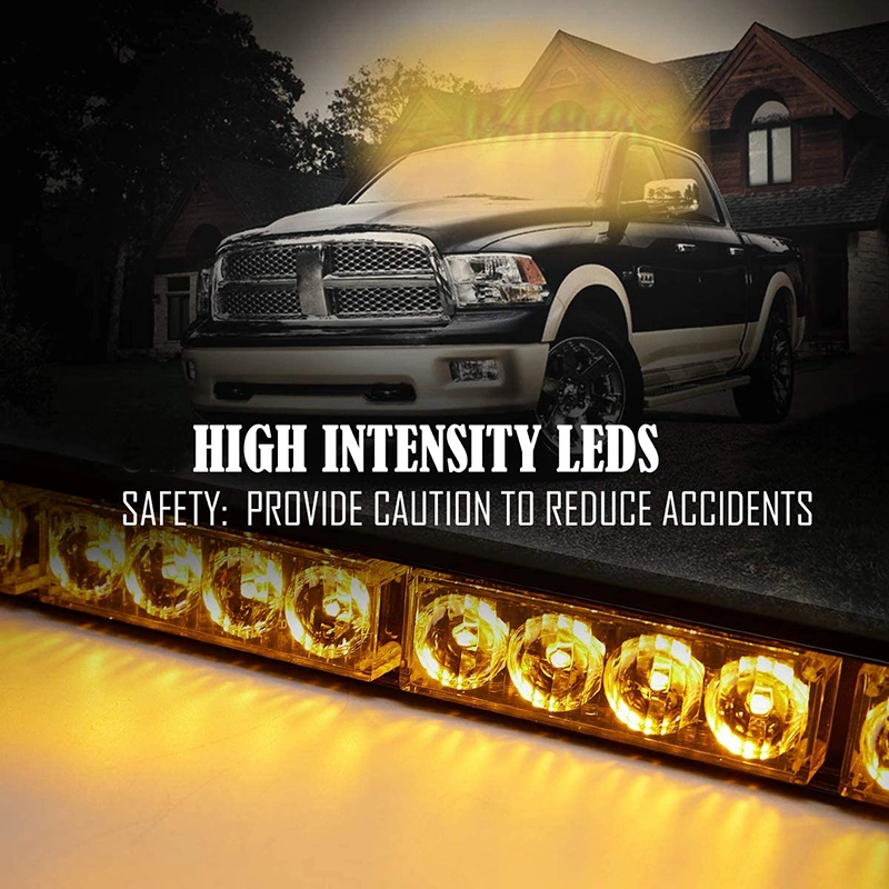 16W Emergency Warning Traffic Advisor Vehicle Strobe Light Bar