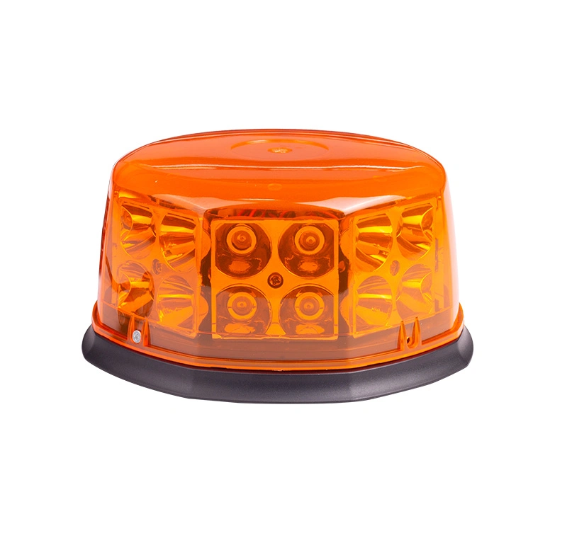 Toplead Heavy Duty Vehicle Emergency Amber Power LED Safety Signal Flashing Lamp, Car Roof Top Strobe Warning Beacon Light