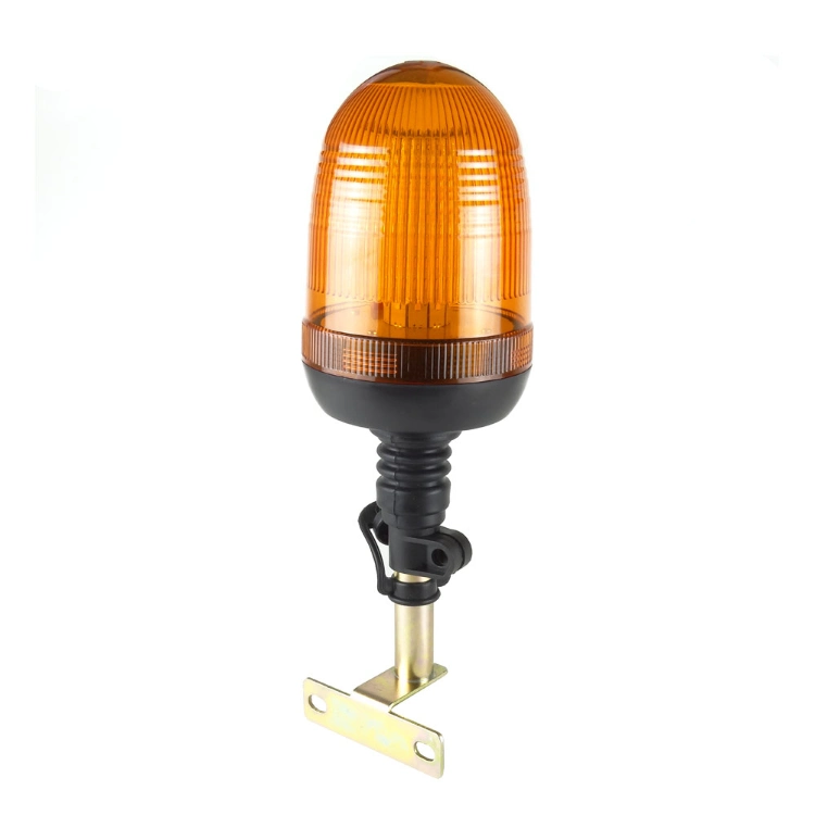 80LEDs Amber LED Beacon Warning Signal Light for Tractor Truck 12-24V Flash De Advertencia Rotating Flash Emergency Strobe Beacon