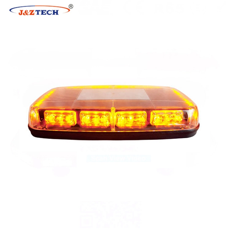 3W Small Size Amber Flashing Roof Truck LED Warning Light Bars