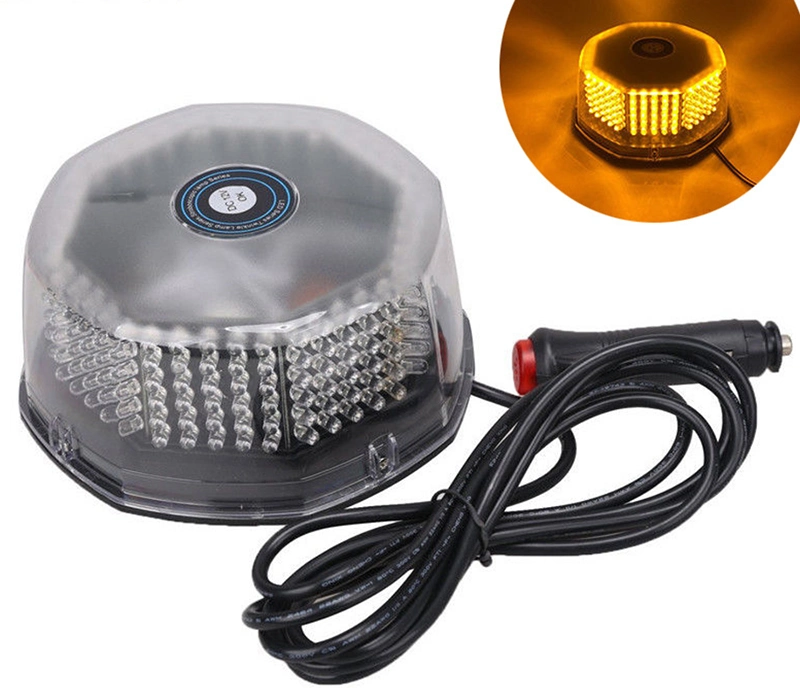 240PCS LED High Power Strobe Warning Light Strong Magnetic Traffic Beacon