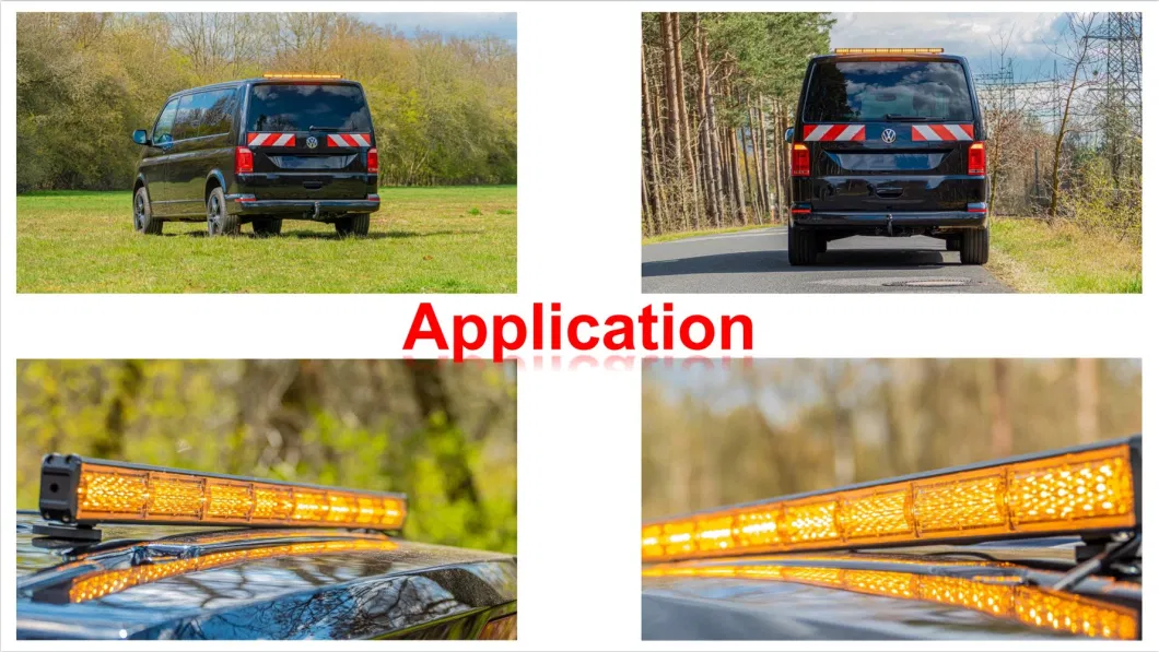 Ultra-Thin LED Flashing Traffic Advisor Light Bar