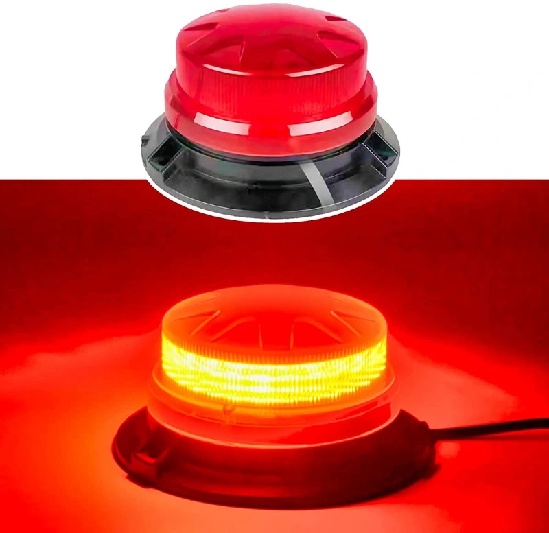 Rotating Emergency Magnetic LED Warning Beacon Strobe Light for Forklift