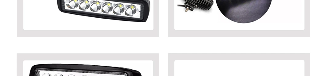 6inch 12V 24V Pods Offroad LED Light Bar for ATV Truck SUV