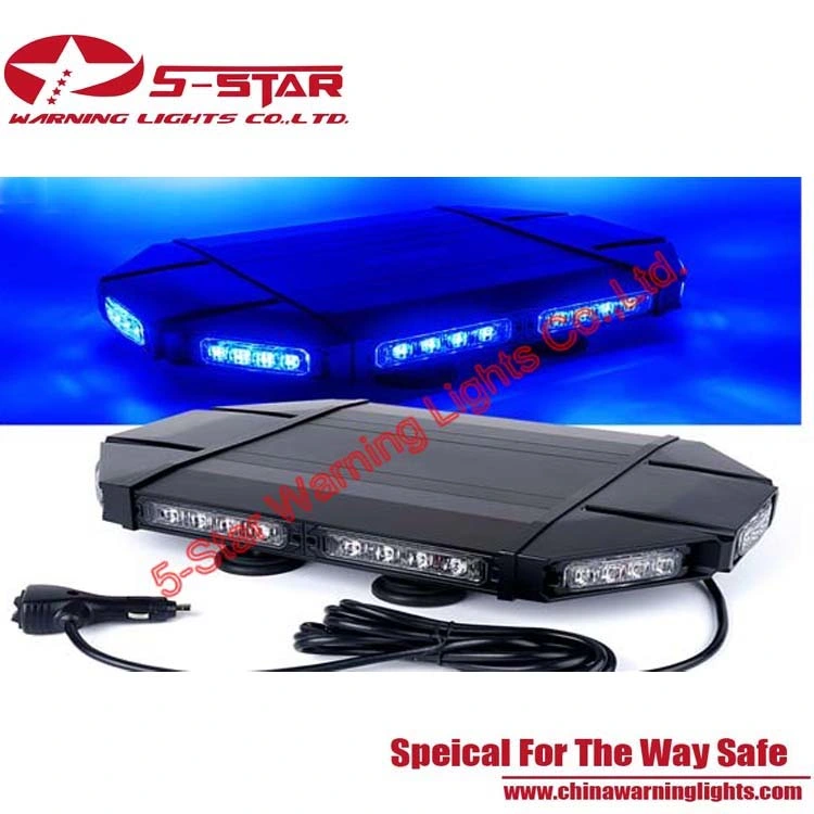 ECE R65 Round Caps LED Emergency Warning Light Bar