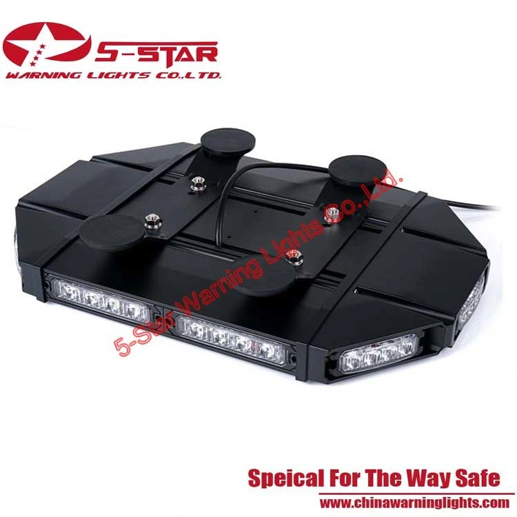 ECE R65 Round Caps LED Emergency Warning Light Bar