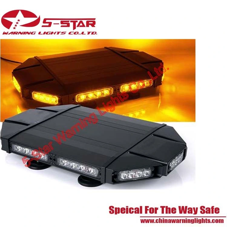 ECE R65 Round Caps LED Emergency Warning Light Bar